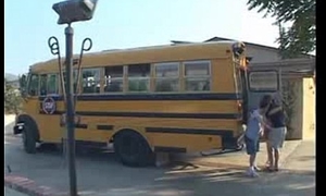 Ashley downcast - school bus girls 1